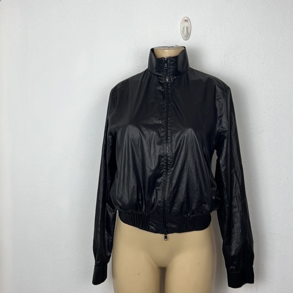SPLIT 59 black zipper up jacket size XS - Picture 4 of 8